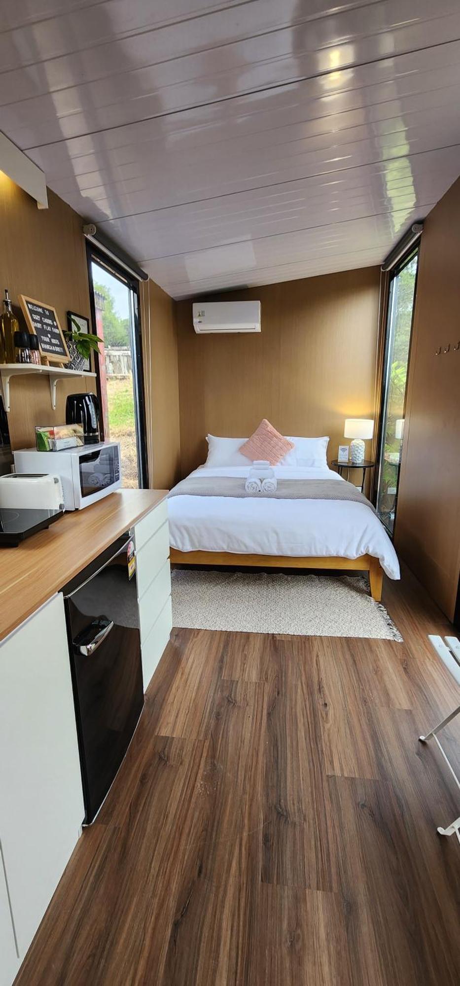 Cozy Cabin2 With Outdoor Bath At Dairy Flat Farm Waitoki Esterno foto